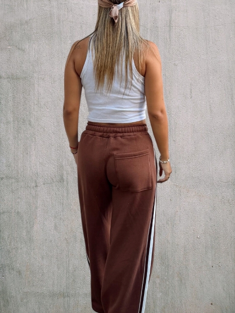 Jogging Baggy Dama Algodon FRIZA peinada con tiras T2 a T5